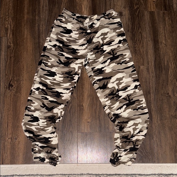 SHEIN Other - SHEIN Kids Camouflage Pants - Black, Brown, Cream